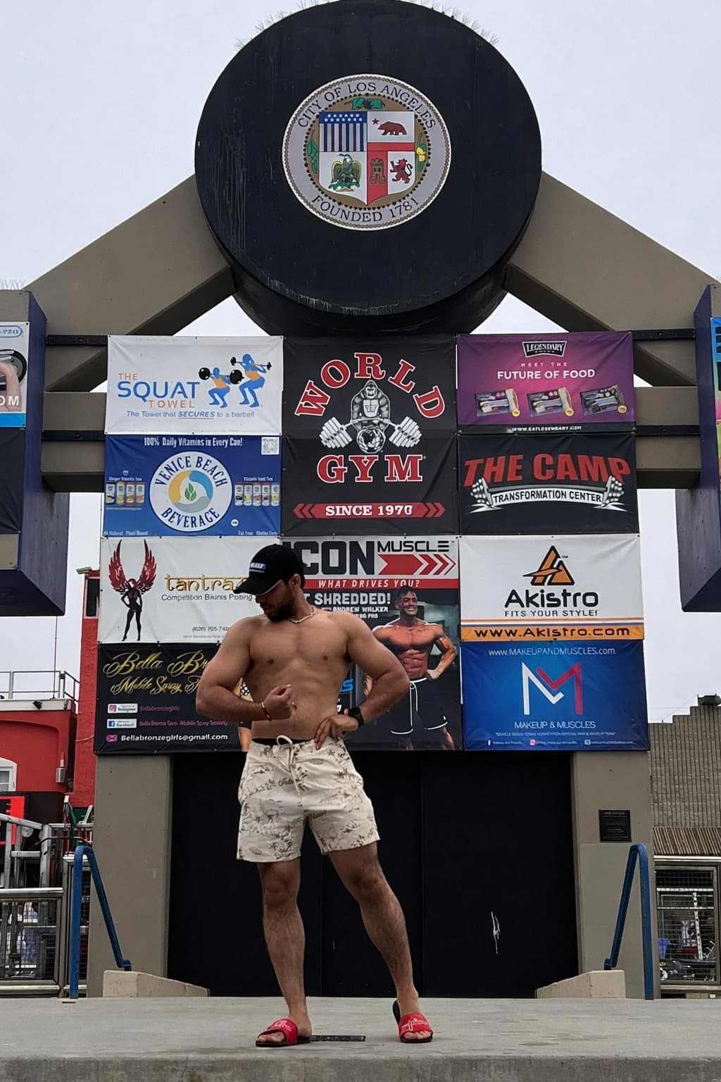 Ahmad Fannon Flexing